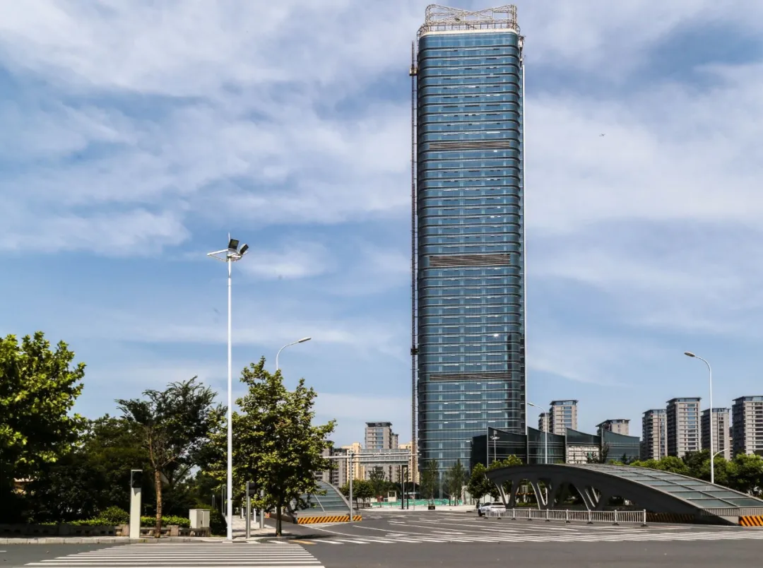 绍兴一超高海拔新地标正式竣工