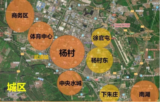 依靠稀缺的土地供应,学区价值,独特的地理位置,武清的价值背书被不断