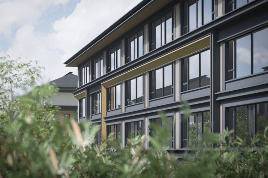 金盏这个叠拼别墅还没入市就火了