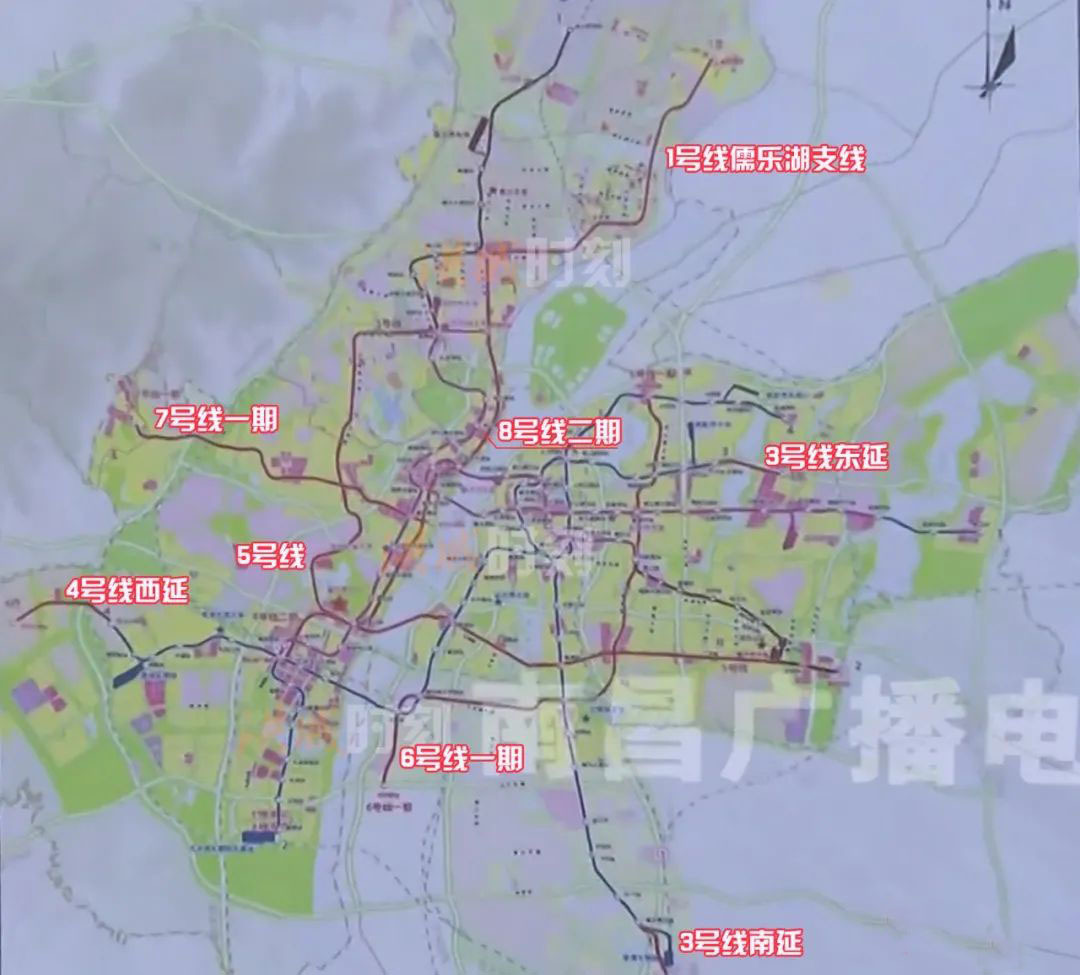 引发热议南昌地铁第三期规划首曝光