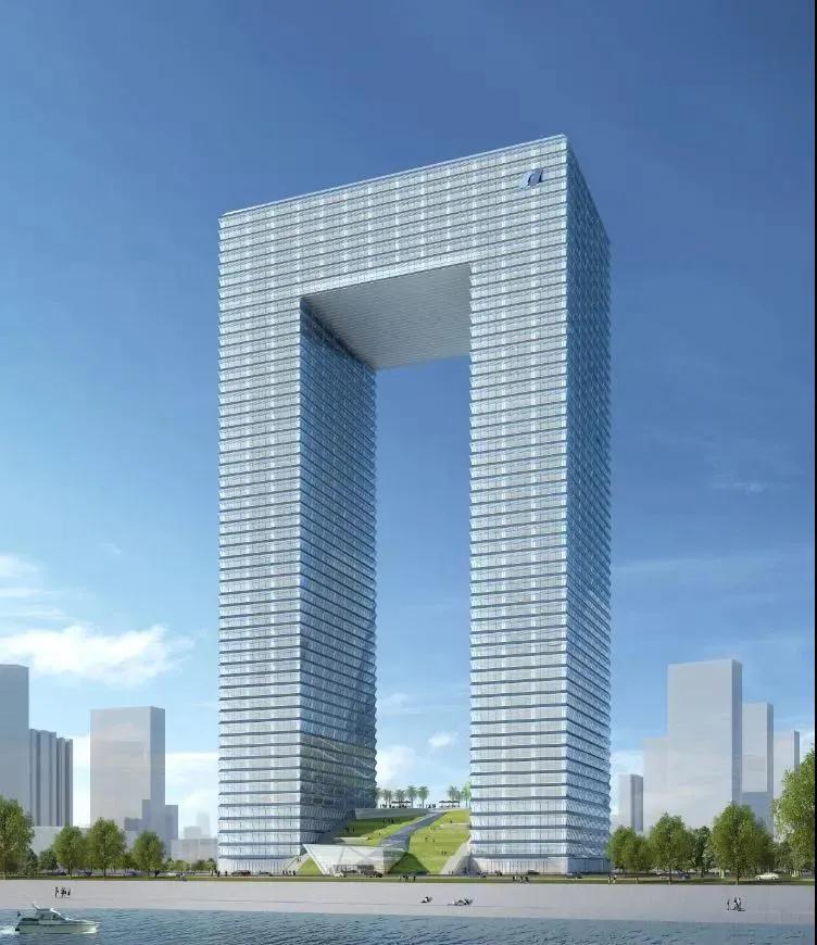 武汉江城之门效果图项目已于6月12日开盘,主推建面约85-100㎡4.