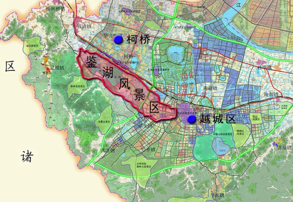 鉴湖风景名胜区规划出炉未来区域内拆迁和不拆迁更加明确