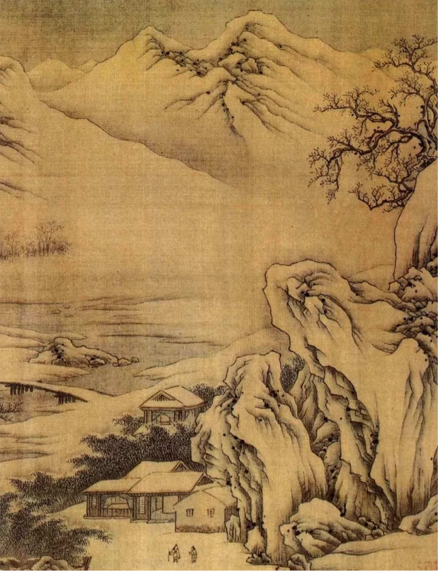 却未曾止于笔墨,更以辋川别业的山水人居实践,从容游逸在山水之间,山