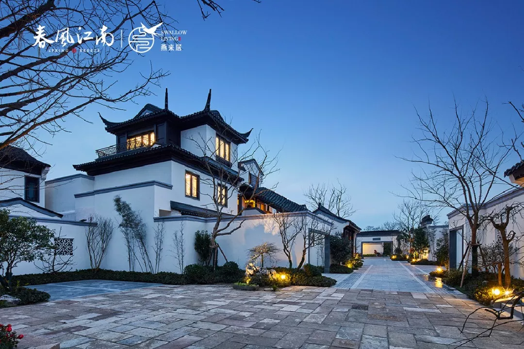 蓝城春风江南好不好平湖蓝城春风江南二期和院效果图鉴赏
